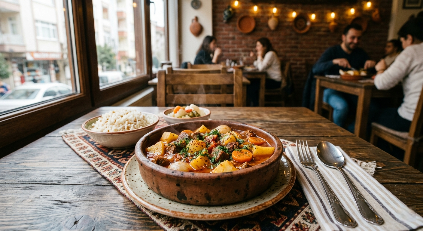 Etli patates yemeği — Mina Ev Yemekleri