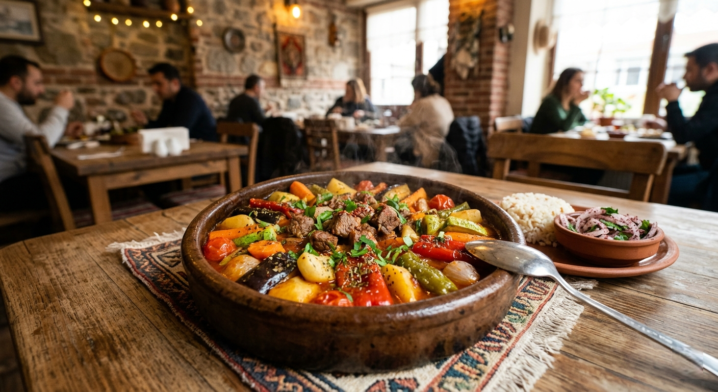 Sebzeli kebap — Mina Ev Yemekleri