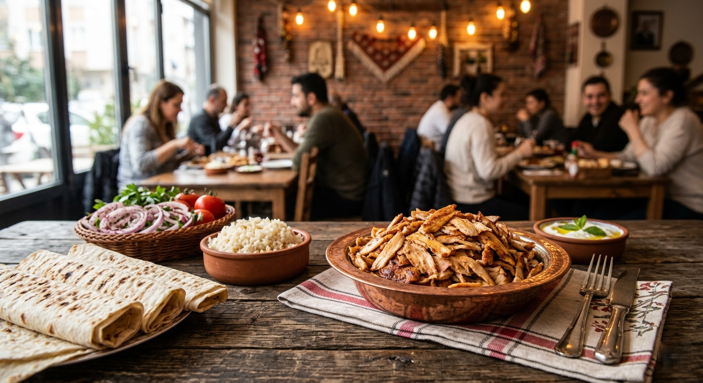 Tavuk döner — Mina Ev Yemekleri