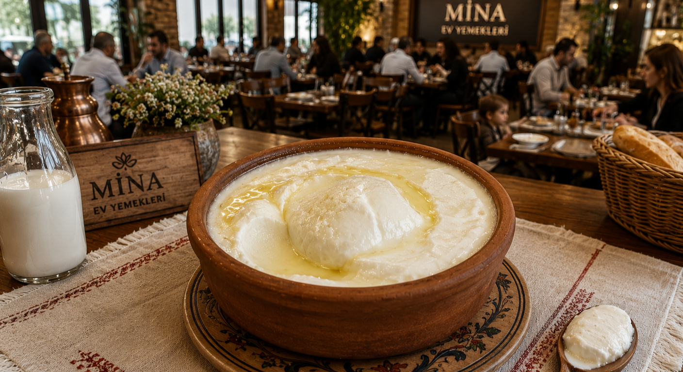 Ev yoğurdu — Mina Ev Yemekleri